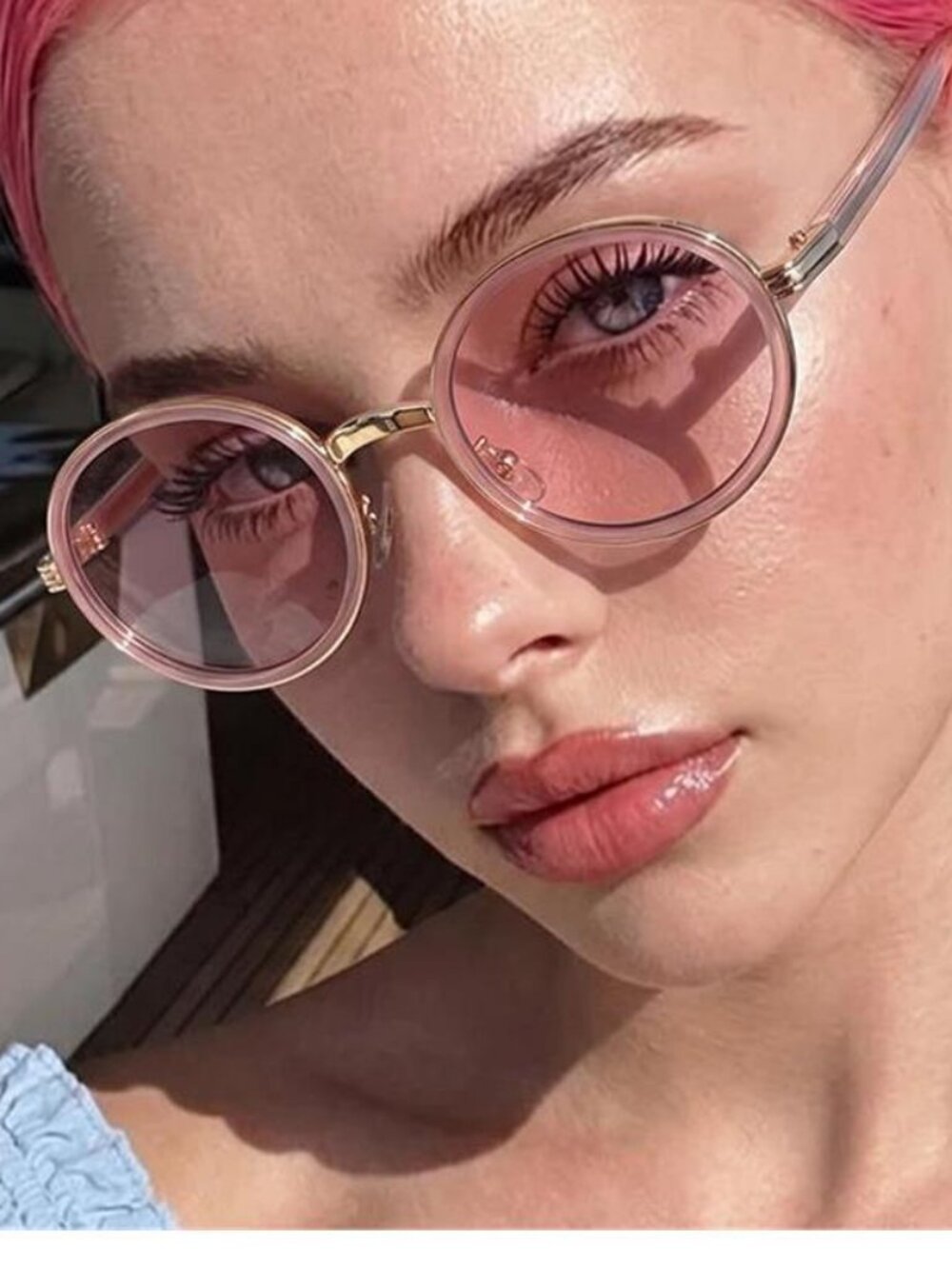 Vintage Small Round Sunglasses